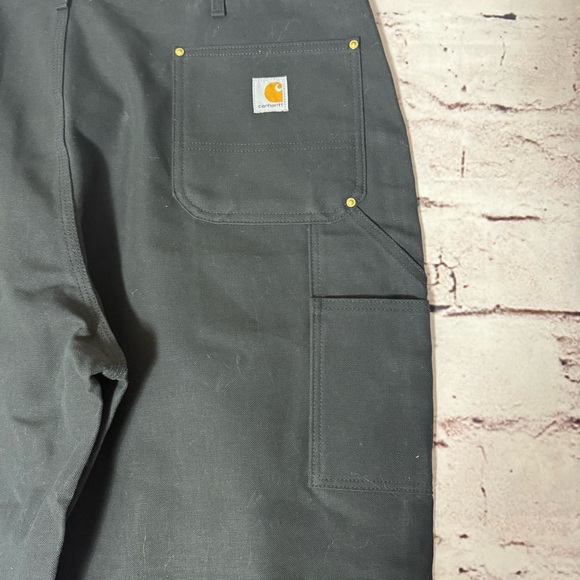 NWT Carhartt Loose Fit Firm Duck Double Front Utility Work Pant - Size 44X32 - Picture 5 of 11